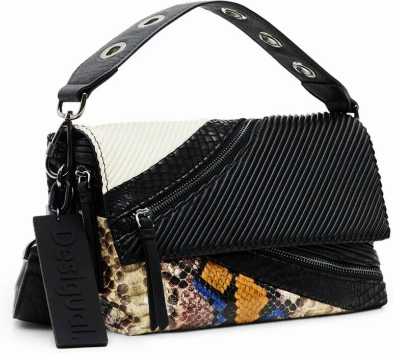 Desigual Zwarte Handtas 23Waxp94 Zwart Dames