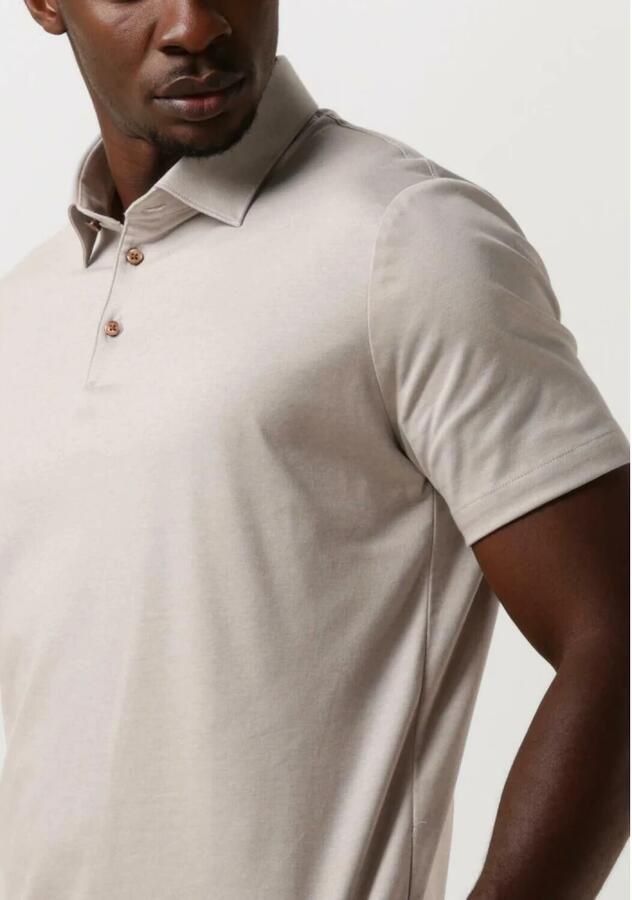 Desoto Heren Polo & T-shirts Kent Stijl Beige Heren