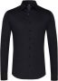 Desoto Zwart Business Overhemd Jurk Slim Fit Black Heren - Thumbnail 1