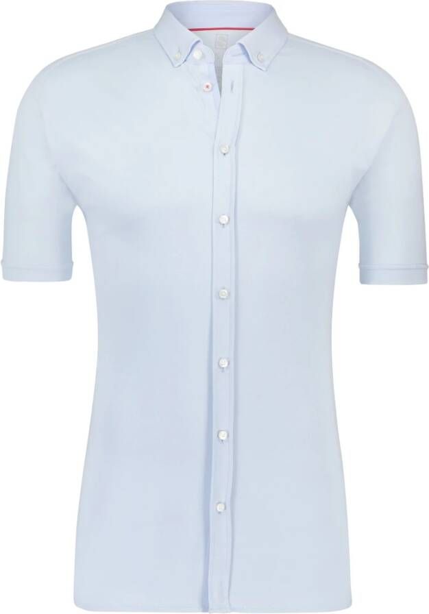 Desoto Overhemd Korte Mouw Lichtblauw 051 Blauw Heren