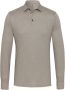 DESOTO Heren Polo's & T-shirts Casual Polo Kent 1 1 Bruin - Thumbnail 2