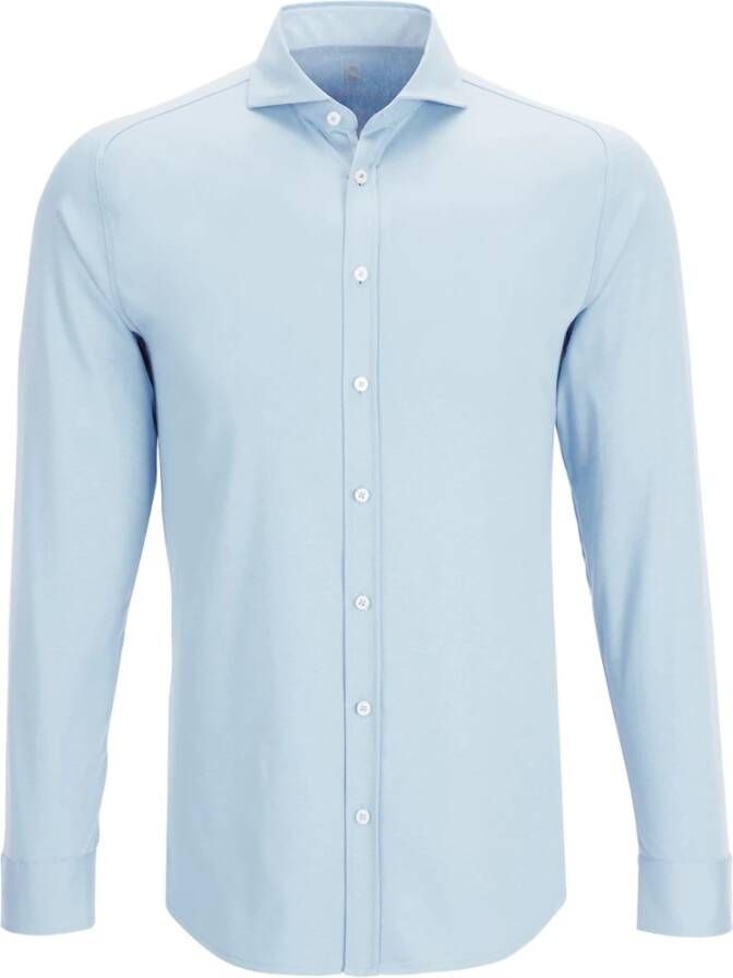 Desoto Overhemd Strijkvrij Lichtblauw 051 Blauw Heren