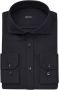 Desoto Overhemd zwart10008-30 080 solid blackOverhemd lm dress Zwart Heren - Thumbnail 1