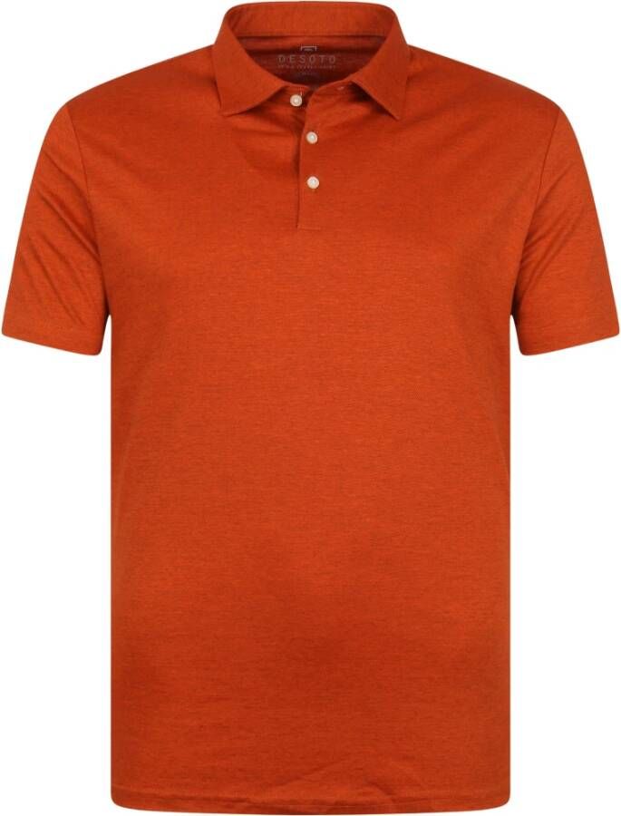 Desoto Polo Mant Oranje Heren