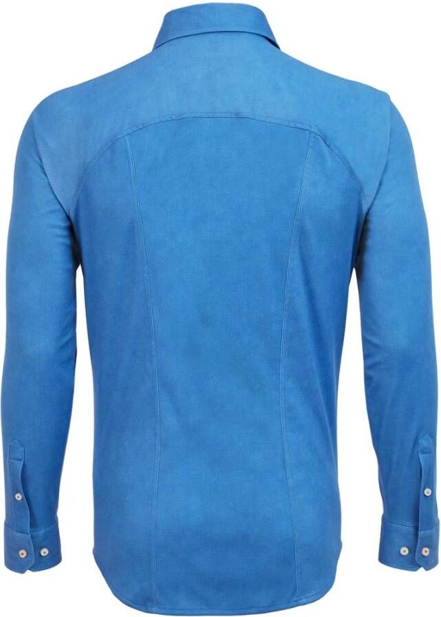Desoto Royal shirt met lange mouwen Blauw Heren