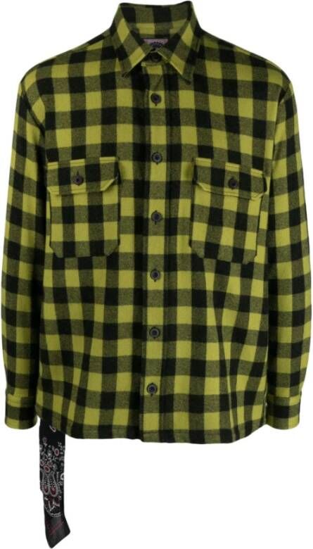 Destin Casual Shirts Groen Heren