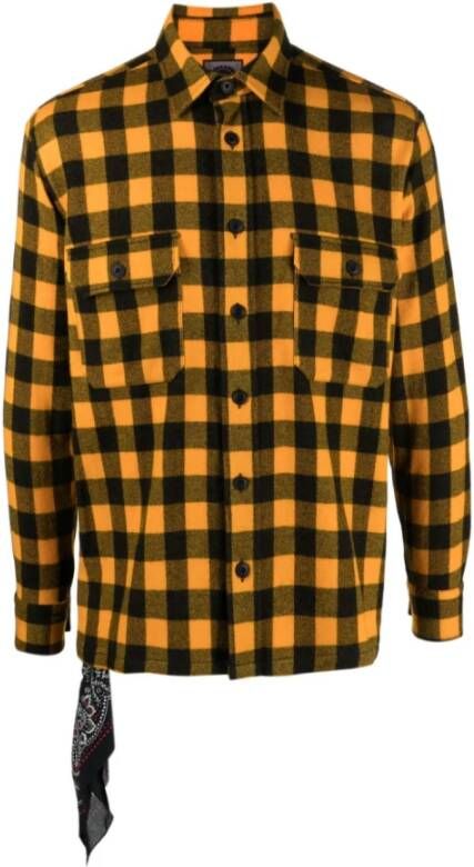 Destin Casual Shirts Oranje Heren