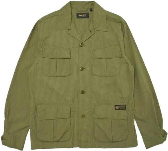 Deus Ex Machina Casual overhemd Groen Heren