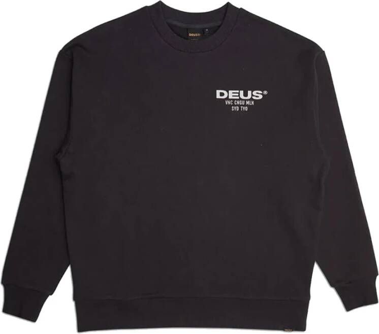 Deus Ex Machina Sweatshirt Zwart Heren