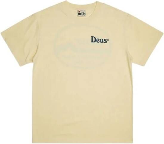 Deus Ex Machina T-Shirts Beige Heren