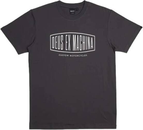Deus Ex Machina T-Shirts Grijs Heren