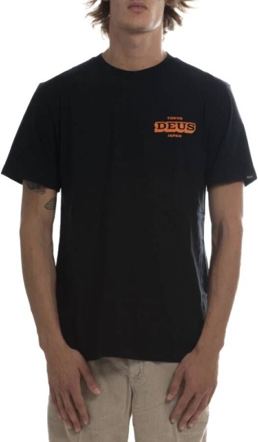 Deus Ex Machina T-Shirts Zwart Heren