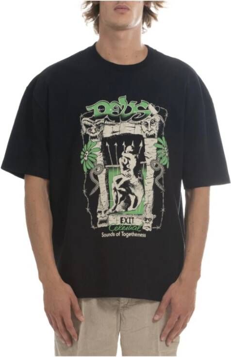 Deus Ex Machina T-Shirts Zwart Heren