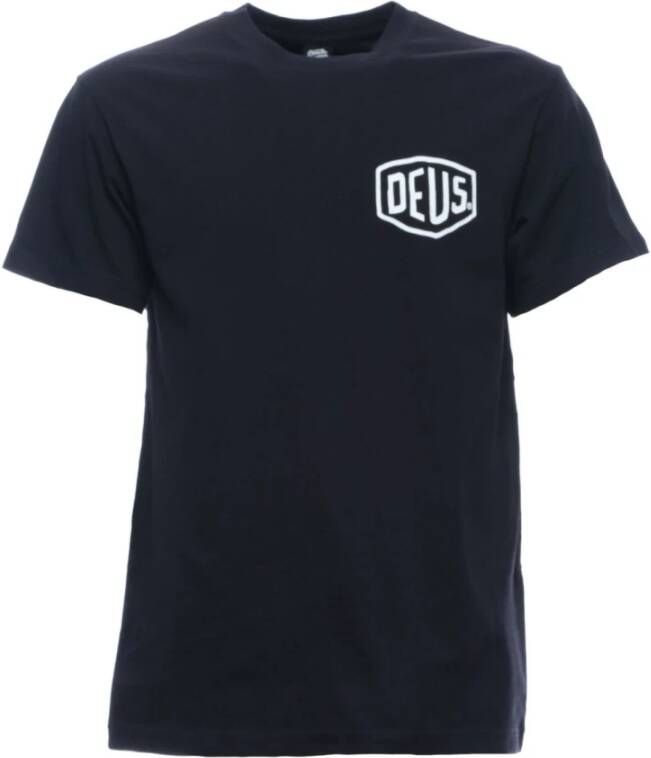 Deus Ex Machina Zwart T-shirt en Polo Dmw41808C Zwart Heren