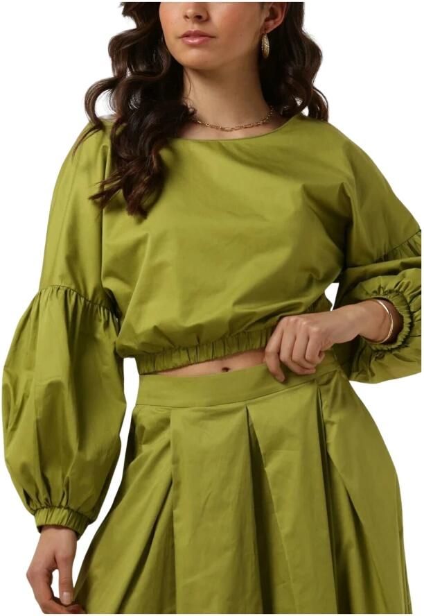 Devotion Limoen Zomerblouse Lowanna Green Dames
