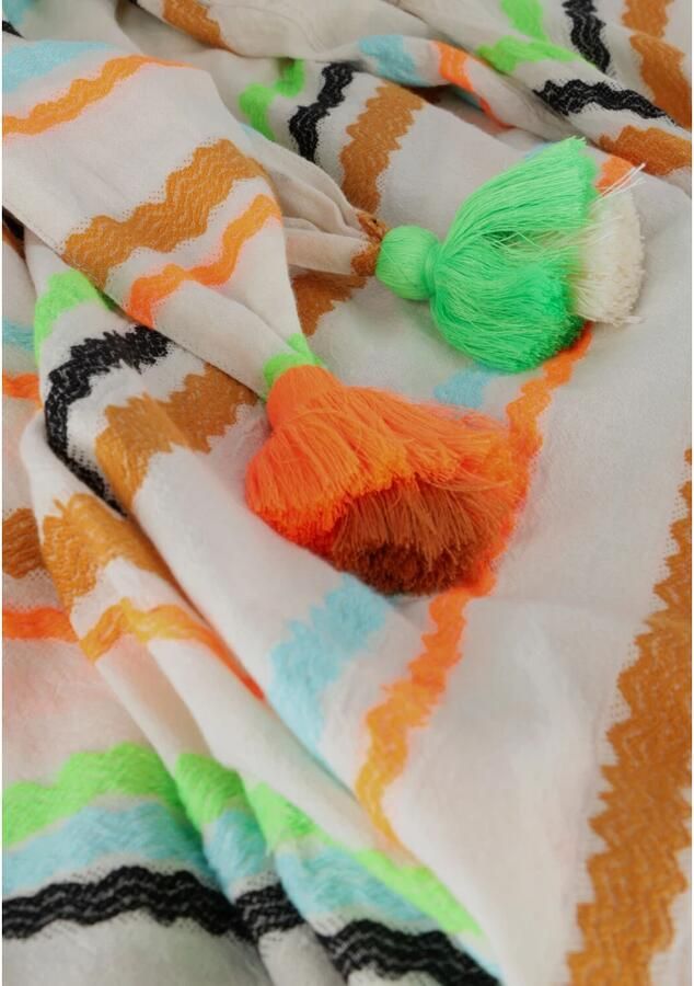 Devotion Maxi Jurk Opsianos Witte Kleur Multicolor Dames