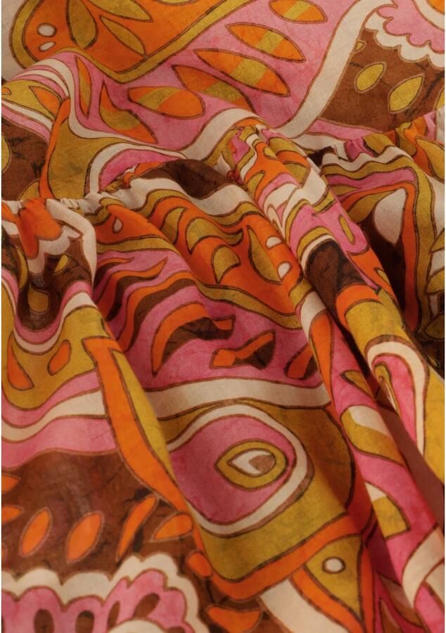 Devotion Maxi Jurk Oranje Multicolor Dames