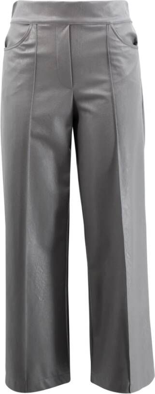 D.Exterior Antraciet Wijde Pijp Broek Gray Dames
