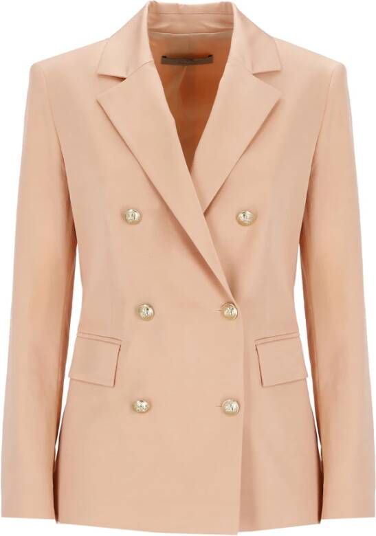 D.Exterior Blazerjas Roze Dames