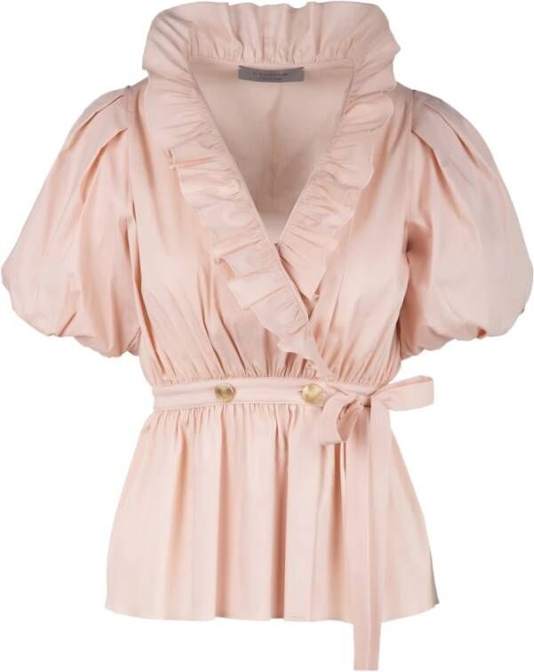 D.Exterior Blouses & Shirts Beige Dames