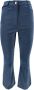 D.Exterior Brede broek Blauw Dames - Thumbnail 1