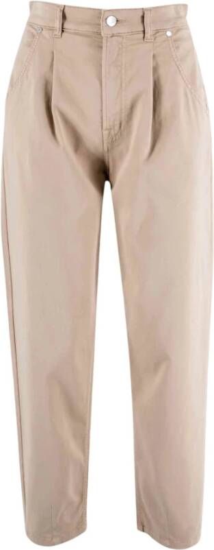 D.Exterior Broek Beige Dames