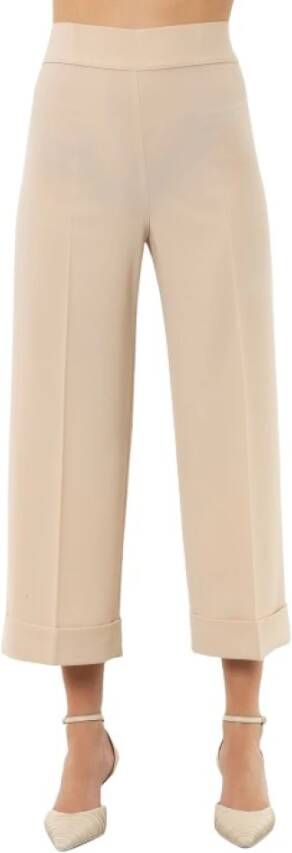 D.Exterior Broek met aspect Beige Dames