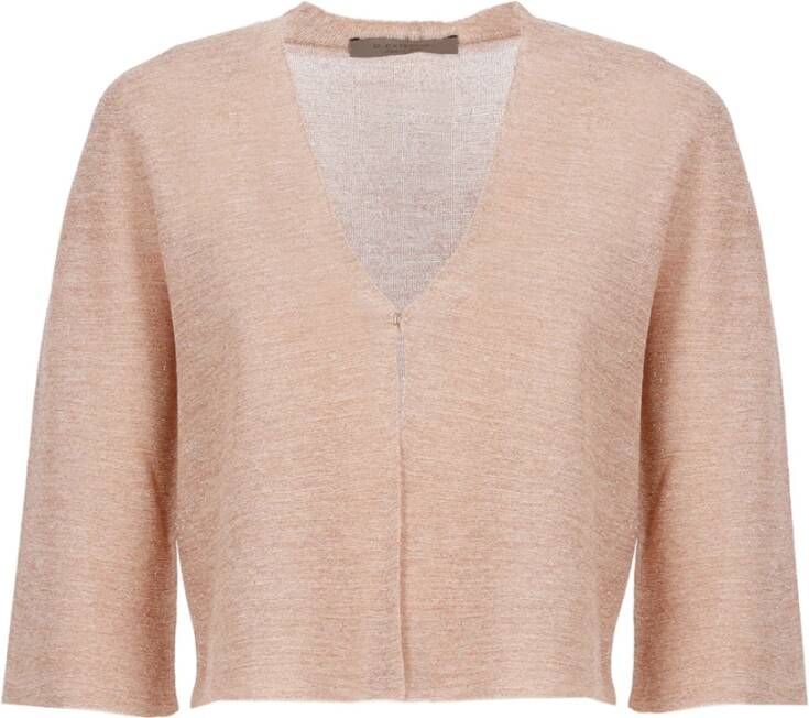 D.Exterior Cardigans Roze Dames