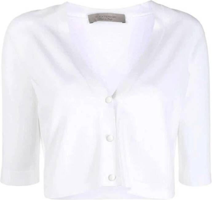 D.Exterior Cardigans Wit Dames