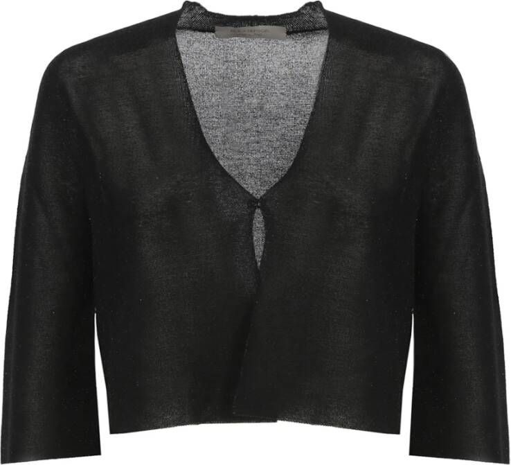 D.Exterior Cardigans Zwart Dames