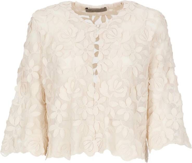 D.Exterior Light Jackets Beige Dames