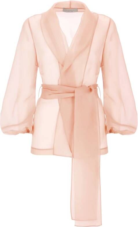 D.Exterior Light Jackets Roze Dames