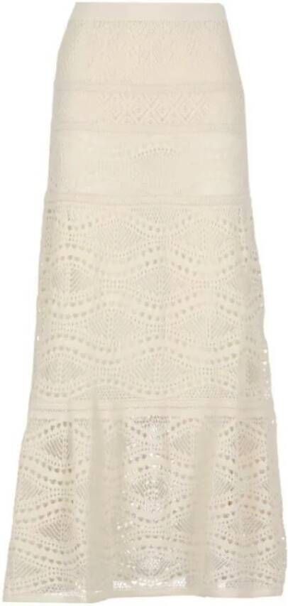 D.Exterior Maxi Skirts Beige Dames