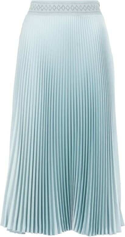 D.Exterior Midi Skirts Blauw Dames