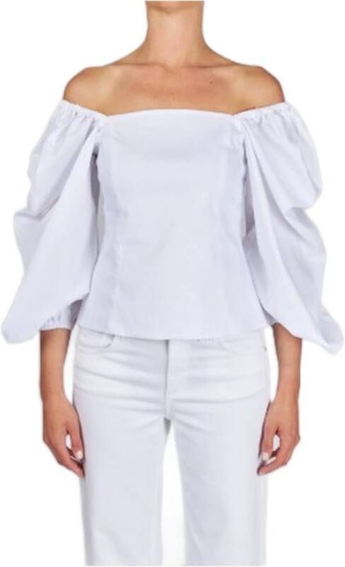 D.Exterior Shirts White Dames