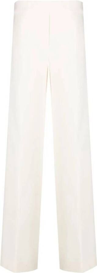 D.Exterior Straight Trousers Beige Dames