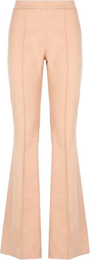 D.Exterior Straight Trousers Roze Dames