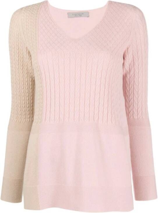D.Exterior Sweatshirt Roze Dames