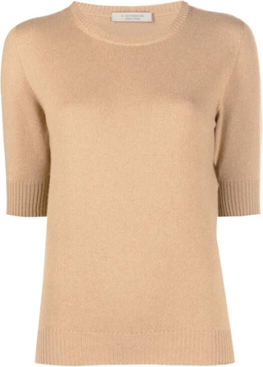 D.Exterior T-shirts Bruin Dames
