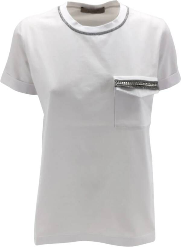 D.Exterior T-Shirts White Dames