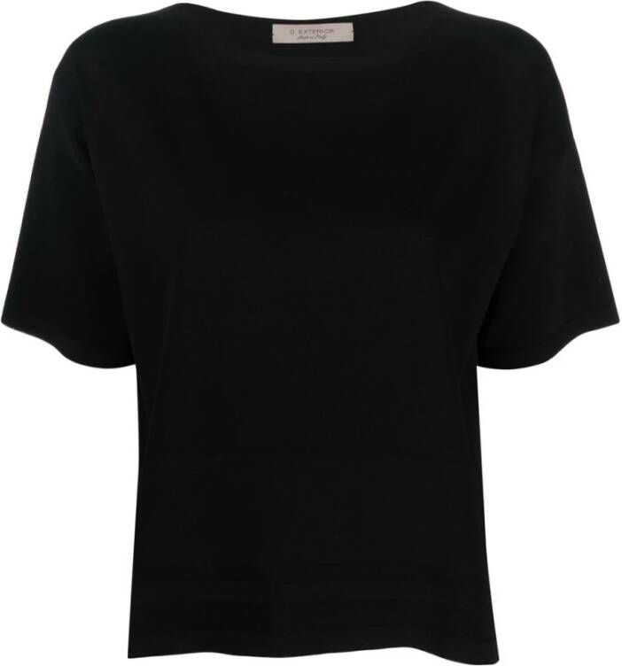 D.Exterior T-Shirts Zwart Dames