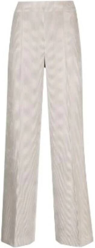 D.Exterior Wide Trousers White Dames