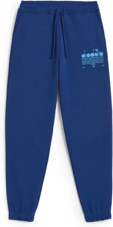 Diadora Comfort Pant Manifesto Blauw Dames
