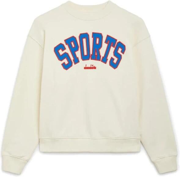 Diadora Legacy Crewneck Sweatshirt White Heren