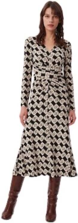 Diane Von Furstenberg Maxi -jurken Wit Dames