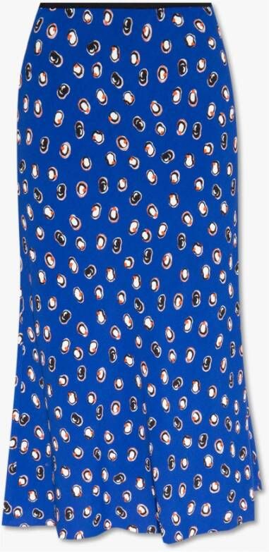 Diane Von Furstenberg Midi Skirts Blauw Dames