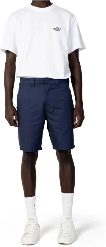 Dickies Marineblauwe Casual Shorts Blue Heren