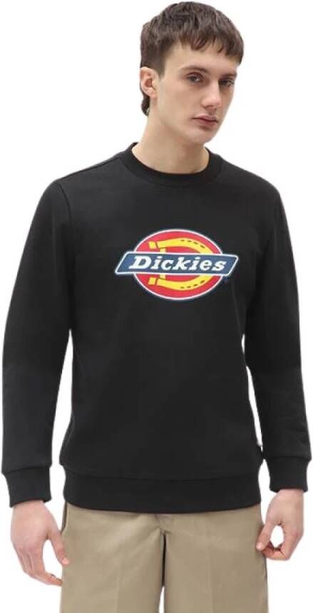 Dickies Bluza Logo Sweatshirt Dk0a4xciblk Zwart Heren