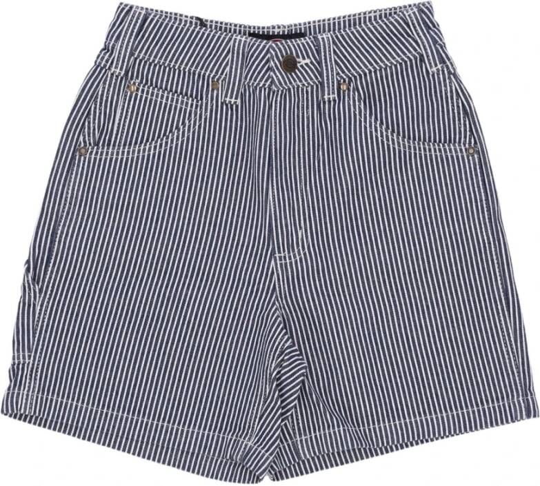 Dickies Casual Hickory Shorts voor Dames Blue Dames