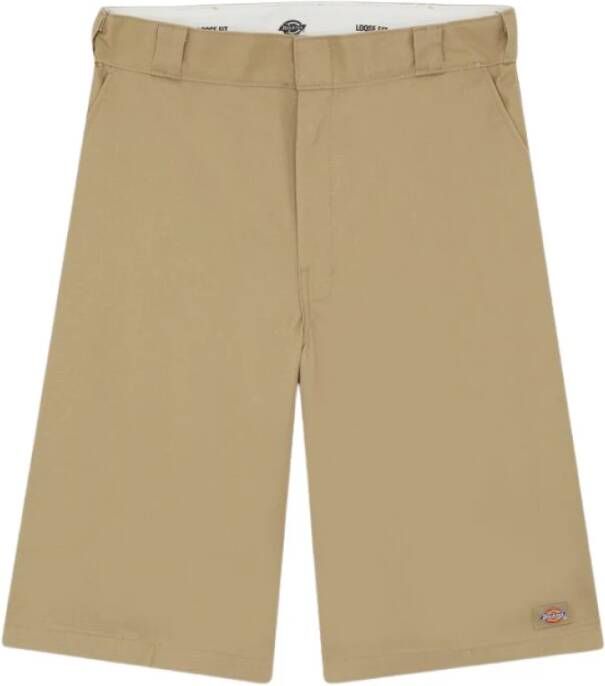 Dickies 13 Inch Multi Pocket Chino shorts Kleding khaki maat: 32 beschikbare maaten:28 30 32